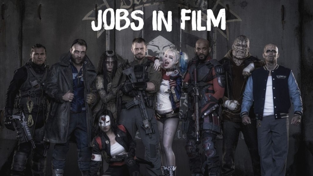 jobs in film suicide squad poster