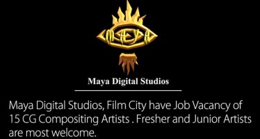 Job Vacancy of CG Compositing Artists at Maya Digital Studios