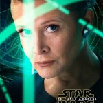star wars the force awakens character  poster princess leia