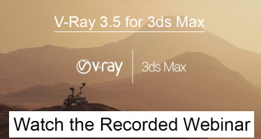 vray webinar for 3ds max