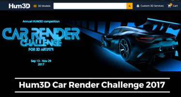 Hum3D Car Render Challenge 2017