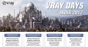 V Ray Days India 2017 Mumbai Bangalore
