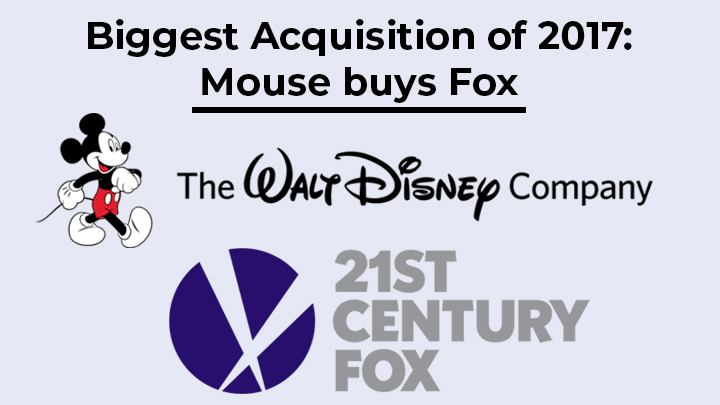 Disney buys Fox 52 billion