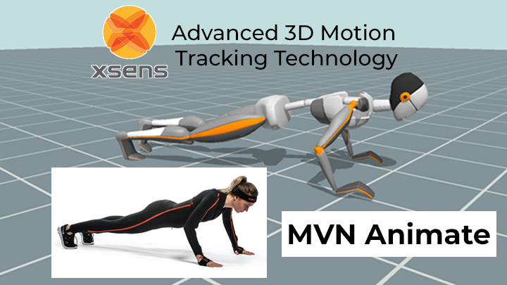 Motion Capture Software by Xsens: MVN Animate with Animate Engine