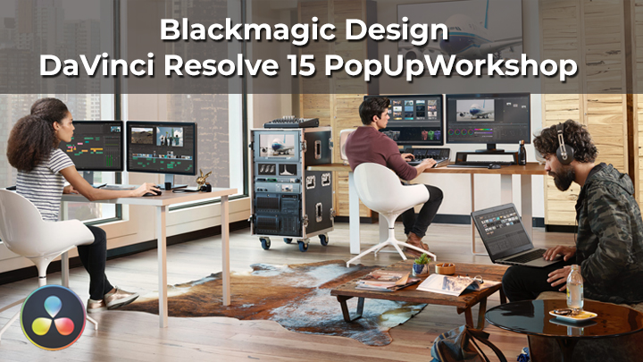 Blackmagic Design DaVinci Resolve 15 PopUpWorkshop