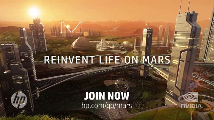 VR project mars home planet