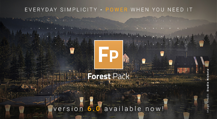 Forest Pack 6 new features itoo software