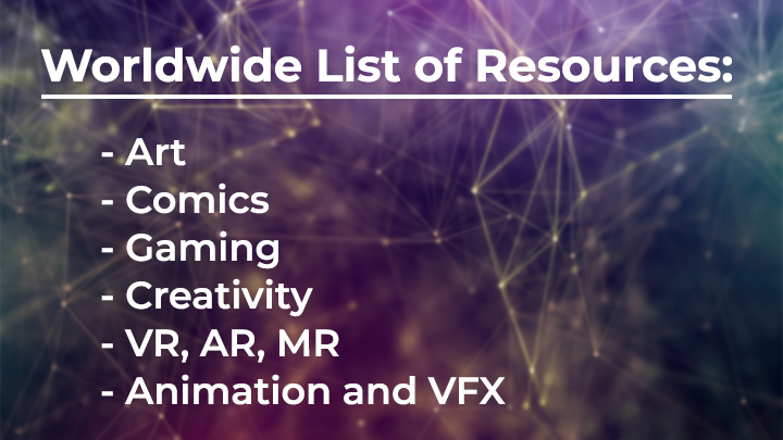 list of animation and vfx resources