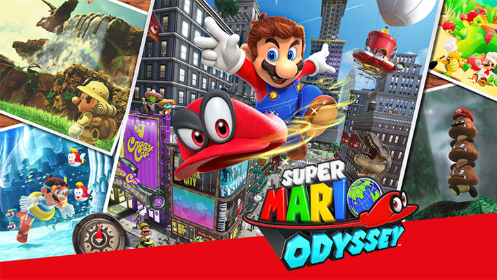 Super Mario Odyssey game nintendo cappy