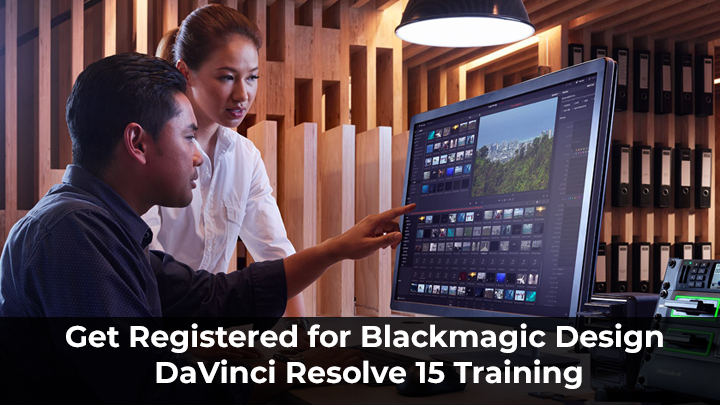 Blackmagic Design DaVinci Resolve 15 training