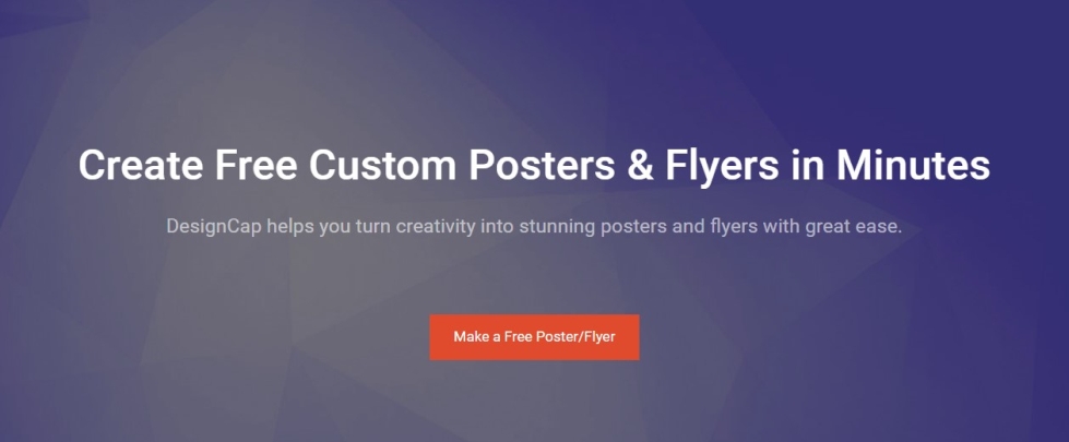 designcap create free flyer poster