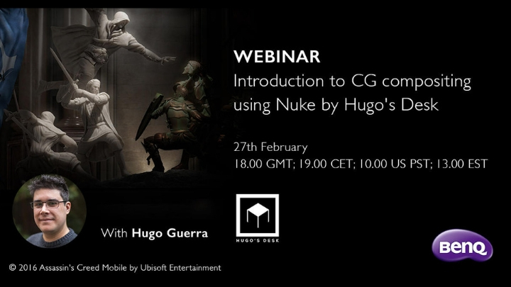 Introduction to CG compositing using Nuke webinar Hugo Guerra