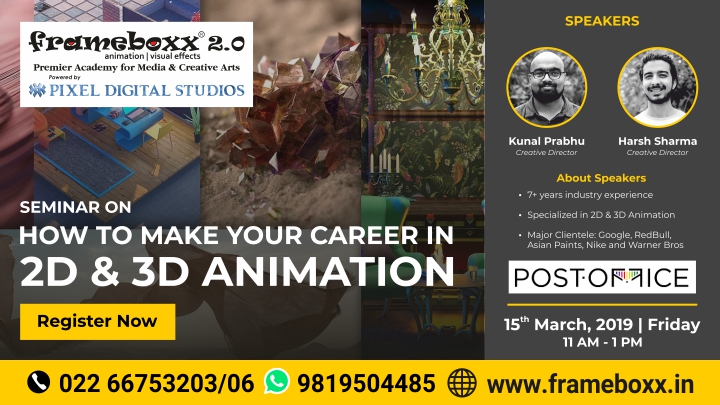 How to make your career in 2D & 3D Animation: By Post Office Studios