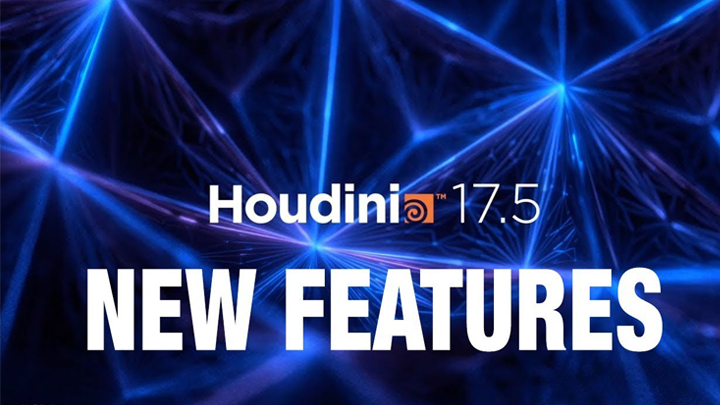 New features of Houdini 17 5