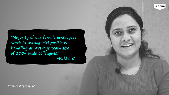Rekha Chauhan, HR Manager, Legend Pune