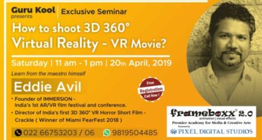 How to shoot 3D 360° VR movie seminar eddie