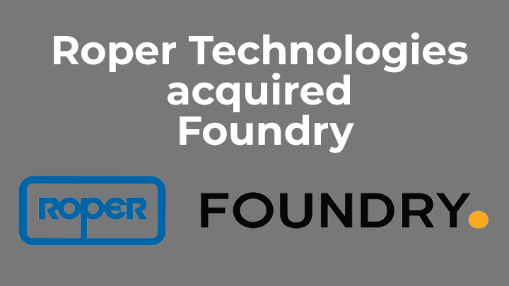 roper acquired foundry
