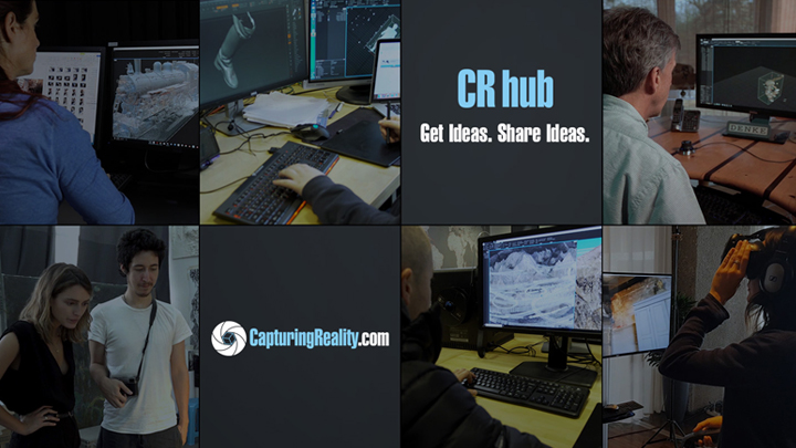 how to use Photogrammetry CRhub Capturing Reality