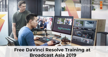 Free DaVinci Resolve Training at Broadcast Asia!