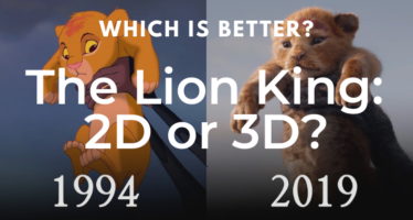 The Lion King 2D or 3D comparison
