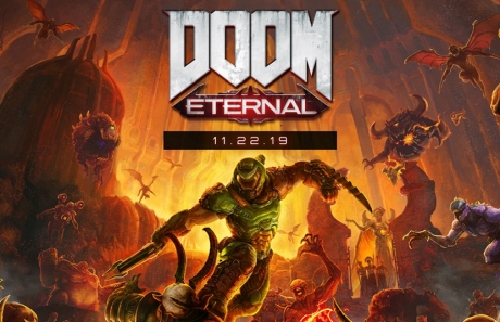 doom eternal game poster