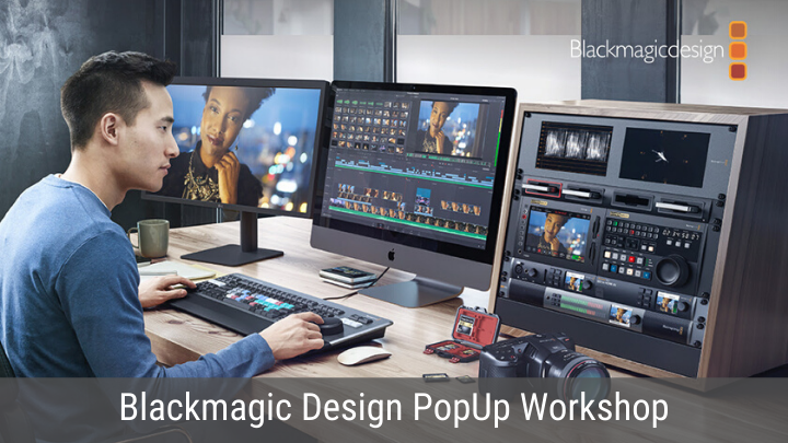 Blackmagic Design PopUp Workshops India Shillong