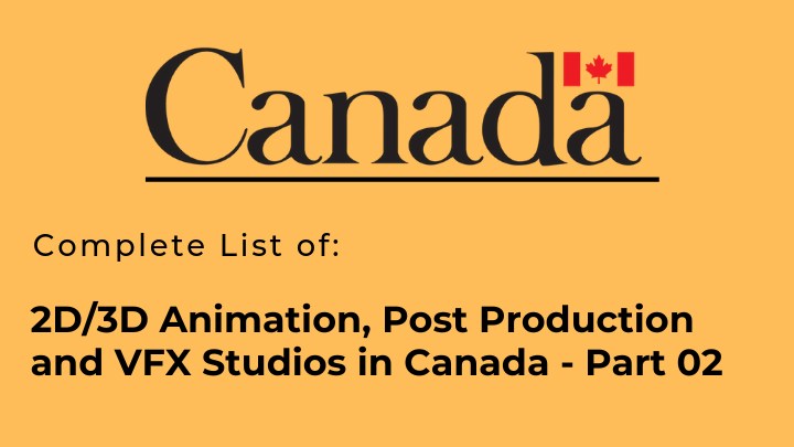 animation studios in canada