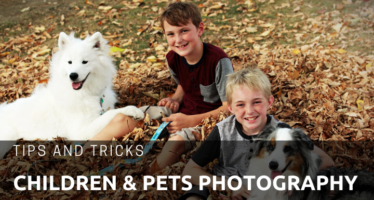 tips and tricks children pet photography