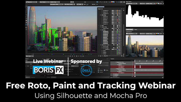 Roto Paint and Tracking Webinar Silhouette Mocha Pro