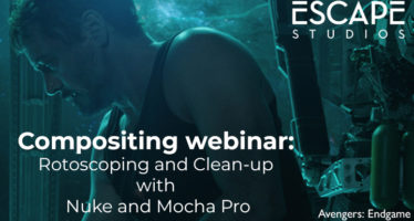 Roto and Cleanup with Nuke and Mocha Pro compositing