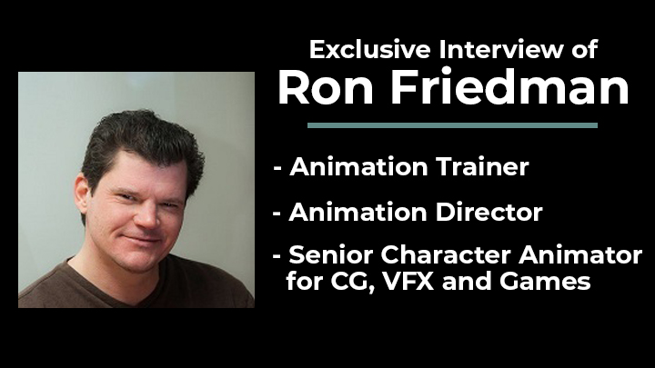 how to become character animator ron friedman interview