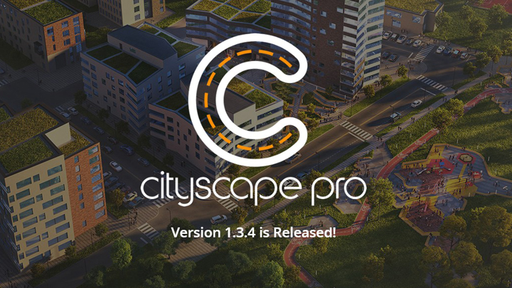 new features of cityscape pro 3d cities plugin