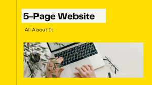 3 page website cost