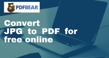 Convert JPG to PDF for free online pdfbear