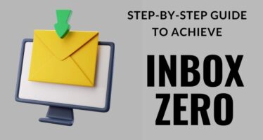 step by step guide of Inbox zero method