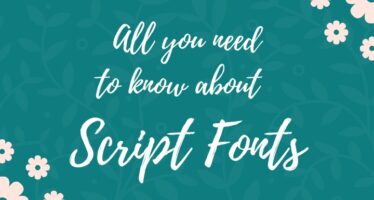 All you need to know about script fonts