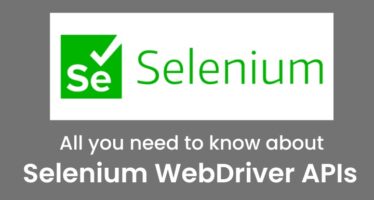 Selenium WebDriver APIs all you need to know