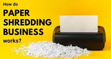 How do paper shredding business works