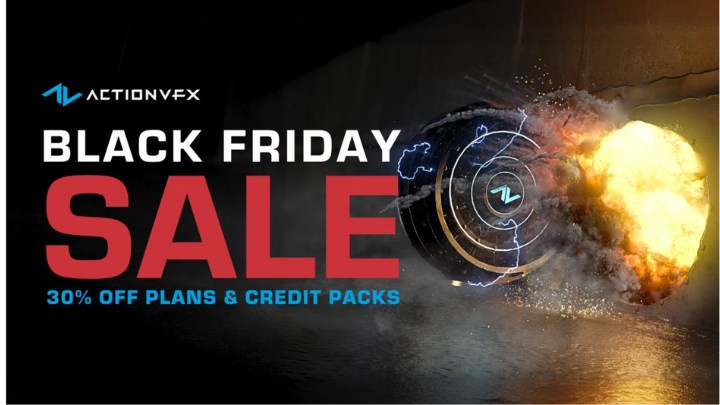 Black Friday Sale of actionvfx