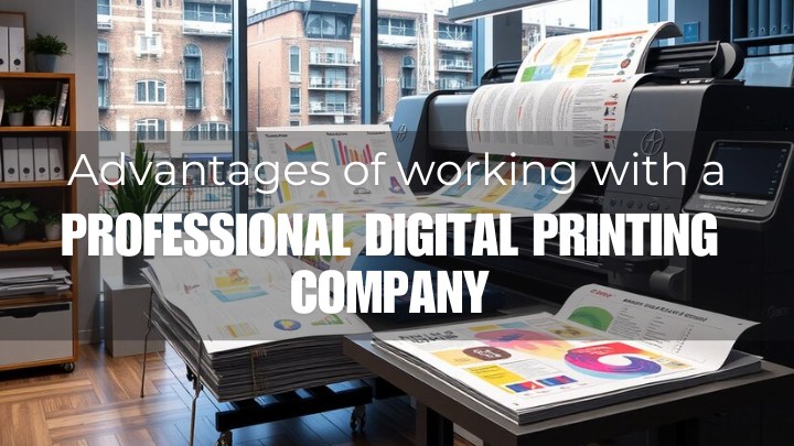 advantages of working with a Professional Digital Printing Company