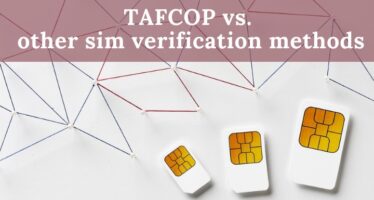 sim verification methods tafcop