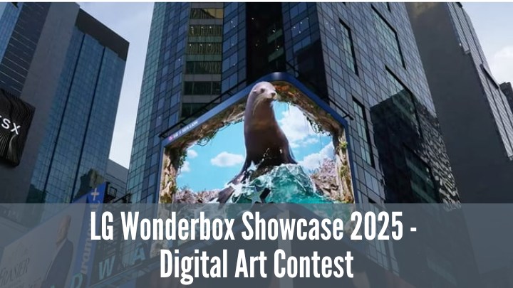 LG Wonderbox Showcase 2025 - Digital Art Contest