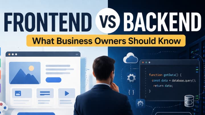 Learn Frontend vs Backend