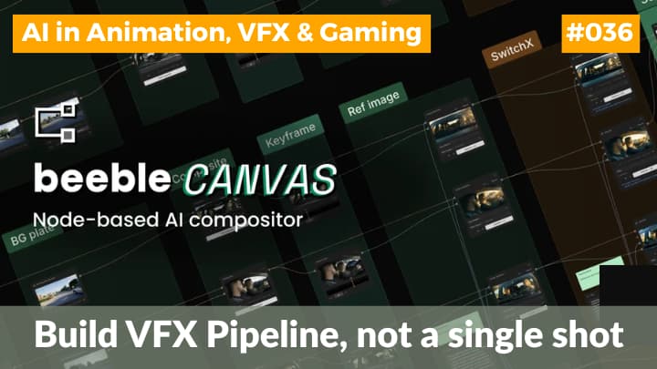 AI compositing system canvas