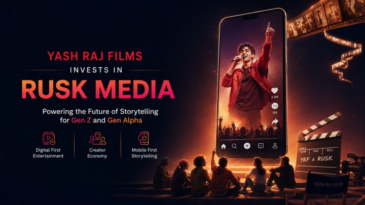 Yash Raj Films invests in Rusk Media